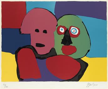 KAREL APPEL Two prints.